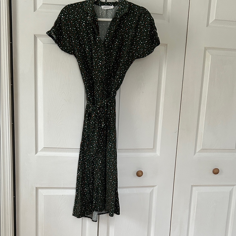 Green Polka Dot Dress